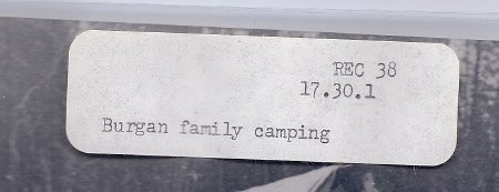 30.1 Burgan family Camping file label