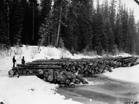 2011.21.22 C.W. Beardmore Sale 1923, Landing on Priest River, West Fork