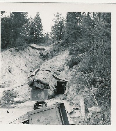Kalispell Mine tunnel