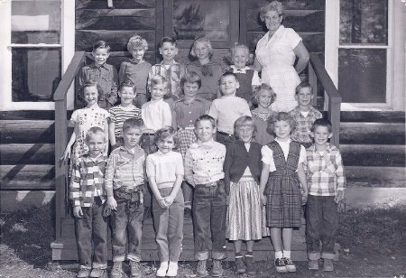 89.8.20 Lamb Creek 1958-59 1st and 2nd Grade Alyce Allen Teacher