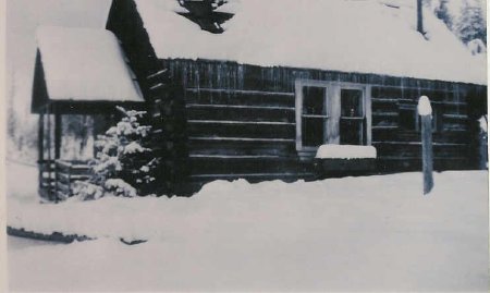 Nordman teacher cabin winter