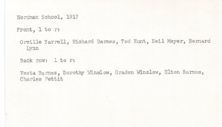 17.9.1 Nordman School 1917 List of Students